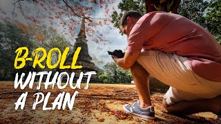 How to Shoot Travel Video BRoll Without a Plan [upl. by Ainerbas]