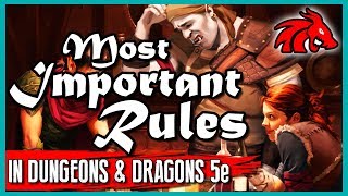 Most Important DampD 5e Rules for Dungeon Masters [upl. by Narf]