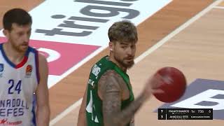 Panathinaikos  Anadolou Efes friendly basketball game [upl. by Hogue]