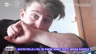 Accoltella lex fidanzata arrestato per tentato omicidio  Estate in diretta 26062024 [upl. by Leopoldine525]