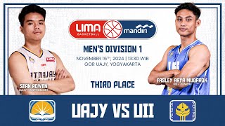 UAJY vs UII  3rd Place Mens Division 1  Yogyakarta I Nov 16 [upl. by Iana201]