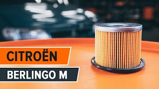 Changer un filtre à carburant sur CITROËN BERLINGO M TUTORIEL AUTODOC [upl. by Mikkel249]