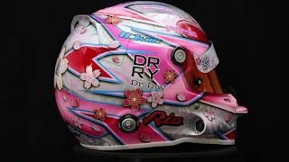 ヘルメットペイント 259 STILO ST5 F CARBON DrDry PINK 2023ver [upl. by Cila]