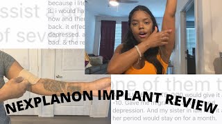 ONE MONTH REVIEW Nexplanon Implant [upl. by Odlanar]