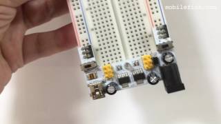 MB102 breadboard power converter 33V or 5V [upl. by Jacobsohn476]