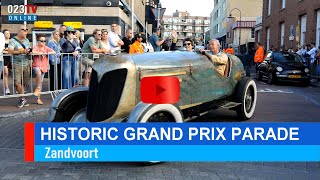 Historic Grand Prix Parade Zandvoort 2024 [upl. by Arateehc71]