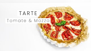 Tarte au Pesto Tomates amp Mozzarella [upl. by Oraneg]