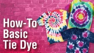 HowTo Tulip TieDye Basics Extended Version [upl. by Notle689]