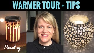 Scentsy Warmer Tour  Tips on Picking out a Good Performing Scentsy Warmer [upl. by Nikola]