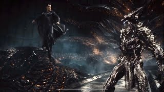 Superman VS Steppenwolf Final Battle  Snydercut  Zack Snyder Justice League [upl. by Natrav]