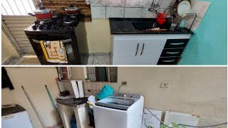 Idéias Simples para Aproveitar e Organizar Espaços Pequenos Na Lavanderia E Na Cozinha [upl. by Tutto345]