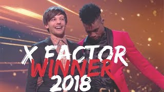 LOUIS TOMLINSON AT THE X FACTOR FINAL amp THE WINNER [upl. by Llenwad]