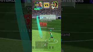 Haaland vs Neymar 🥶 efootball efootball2024 efootball2024mobile pes pesmobile neymar shorts [upl. by Tebazile]