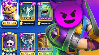 😈😈😈 EL LADO OSCURO YA NO ES TAN MALO TOXIC DECK CLASH ROYALE [upl. by Dlared627]