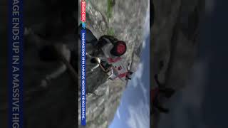 REALISTIC HIGH SPEED MOUNTAIN VEHICLE CRASHES IN beamngcrashes [upl. by Xirtaeb]