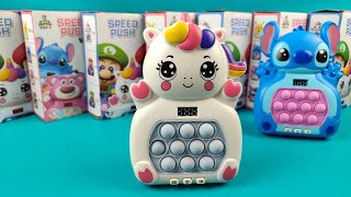 CUTE TOYS PINK TOYS WOW CUTE TOYS AMAZING DISNEY PIXAR ANIME CUTE CHARACTER IN ELECTRIC POP IT [upl. by Rydder]