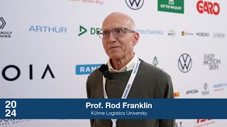 Interview ProfJ Rod Franklin Kühne Logistics University [upl. by Carlen]