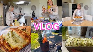 VLOG🇩🇪 ГОТОВЛЮ СПАГЕТТИ🍝ХЛЕБ ОБЪЕДЕНИЕ 😋Закупка продуктов [upl. by Ayimat]