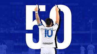 LAUTARO MARTINEZ  His first 5️⃣0️⃣ Inter Goals 🖤💙🇦🇷⚽ [upl. by Vinny492]