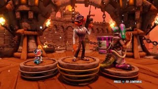 Gangster Pinstripe Potoroo Winning Podium  Crash Nitro Fueled [upl. by Akfir]