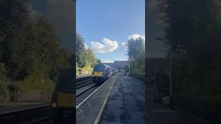 Train at Belper Derbyshire Meridian 222019 LondonSheffield [upl. by Golightly]