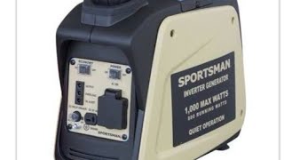 Sportsman 1000 watt generator unboxing [upl. by Parnas]