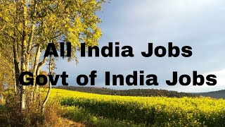 All India Jobs  Govt Vacancy  Non teaching and teaching vacancy [upl. by Yruama]