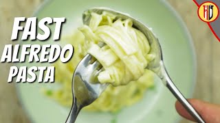 Easy Cottage Cheese Tagliatelle Alfredo [upl. by Akimit]