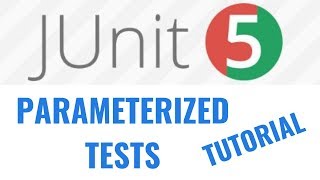 JUnit 5 Tutorial Parameterized tests [upl. by Niwhsa]