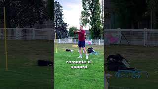 Entraînement de gardien de but Correctif de la prise de balle Goalkeeper training [upl. by Noivert131]