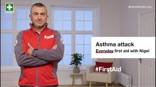 Asthma attack First aid steps and key action [upl. by Lohner]