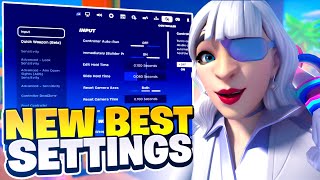 NEW BEST Controller Settings For Fortnite Chapter 5 PS4PS5XboxPC [upl. by Ennovahs]