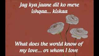 quotTumhi Ho Bandhuquot Lyrics amp English Translation  quotCocktailquot 2012 [upl. by Yntruoc]