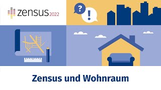 Zensus 2022 und Wohnraum  Offizielles Erklärvideo [upl. by Aikehs]