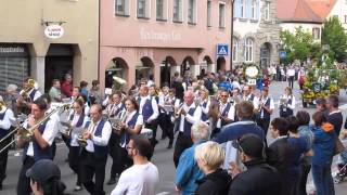 Kirchweih Weißenburg 2014  Blumen und Trachtenumzug [upl. by Walther]