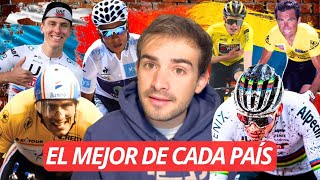 ¿CUÁL es EL MEJOR CICLISTA de la HISTORIA de CADA PAÍS [upl. by Rondi]