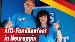 AfDFamilienfest in Neuruppin  Gr Götz Fröming [upl. by Ecinue201]