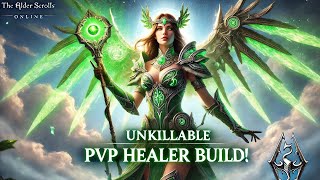 The Ultimate Unkillable Healer Build for ESO PvP – Best in Game [upl. by Domenic]