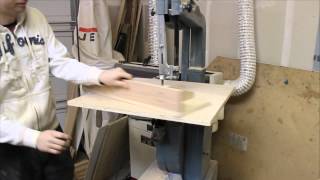 how to make a table top and a fense for your bandsaw [upl. by Zobkiw22]