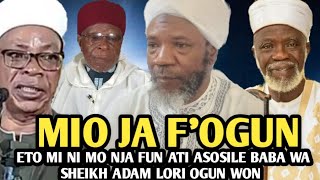 Mio Ja Fogun  ETO MI NI MO NJA FUN ATI ASOSILE BABA WA SHEIKH ADAM LORI OGUN WON  Sheikh Thaoban [upl. by Celeste]