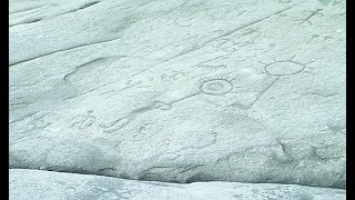 Ancient Petroglyphs  Park Woodview in Ontario Canada Has Over 1000 Petroglyphs [upl. by Lupee]