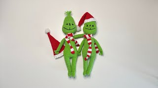 Crochet The Christmas Grinch with no Sewing [upl. by Imogene]