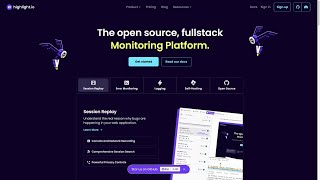 Error Tracking Session Replay and Monitoring with Highlightio [upl. by Kcirddec]