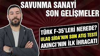 Türkiye İçin Üretilen F35lerin Akıbeti Belli Oldu  Savunma Sanayimizde Son Gelişmeler [upl. by Sabah477]