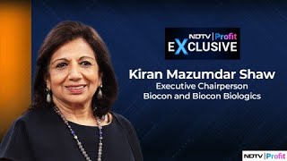 Profit Insights  Biocons Kiran Mazumdar Shaw Exclusive  NDTV Profit [upl. by Aitercul]