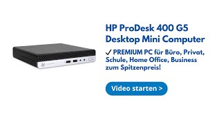 HP ProDesk 400 G5 Desktop Mini Computer [upl. by Asilahs]