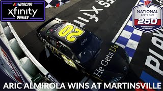 Aric Almirola Wins At Martinsville [upl. by Beniamino]