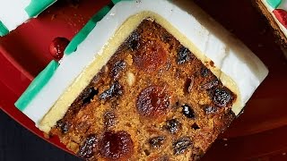 Christmas Cake Recipe  Xmas Cake Recipe  Easy Fruit Cake Recipe [upl. by Ainsworth193]