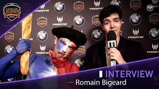 Romain Bigeard « OCELOTE VOULAIT AUSSI SON HOMME 6PACK » Finales LCS EUROPE Paris [upl. by Ursuline]