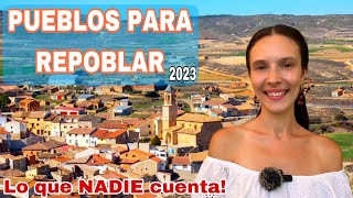 PUEBLOS para Repoblar 2023  Lo que NADIE cuenta emigraraespaña pueblosdeespaña [upl. by Lhamaj465]